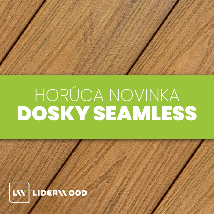Novinka v ponuke: Bezšvové kompozitné terasové dosky – efekt terasy bez medzier.