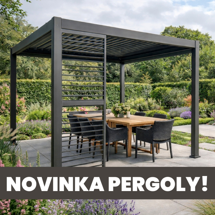 Moderné pergoly – komfortný priestor pri vašom dome po celý rok