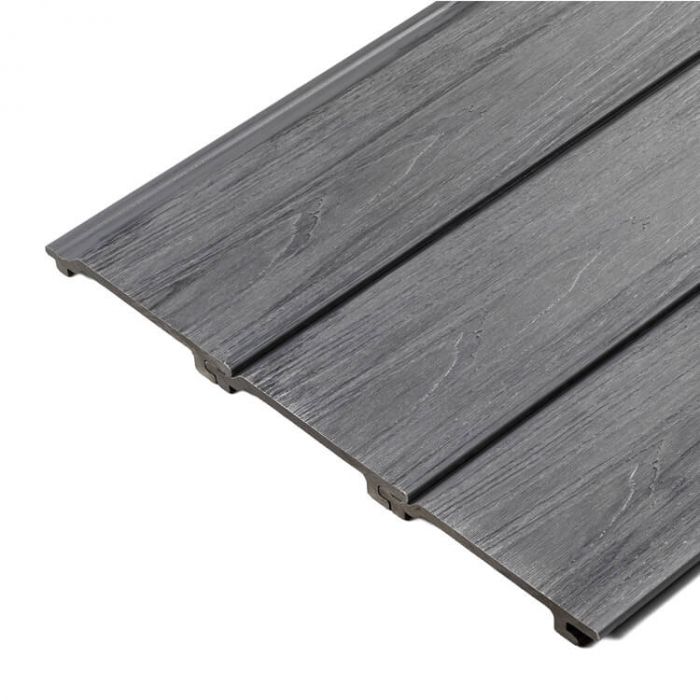 Deska Elewacyjna Kompozytowa Szczotkowana Premium Gray – dł. 3,6 m Deska Elewacyjna Kompozytowa Szczotkowana Premium Gray – dł. 3,6 m