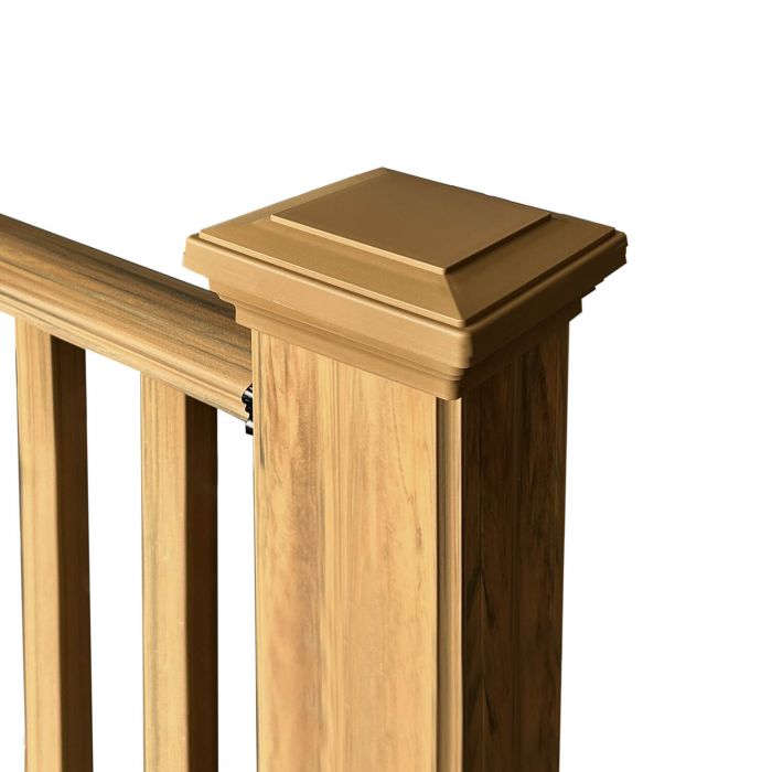 Balustrada kompozytowa Dąb Winchester 157 x 113 cm (2 słupki)