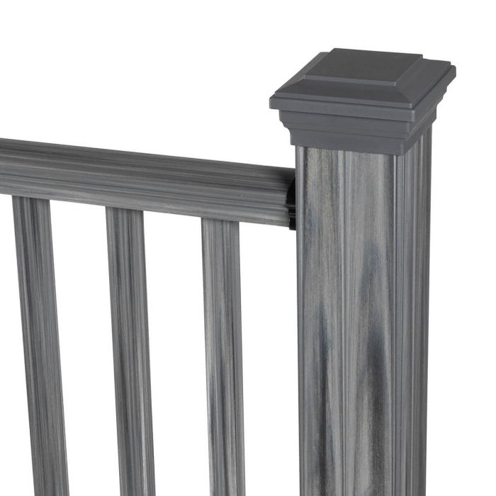 Balustrada kompozytowa Gray 157 x 113 cm (2 słupki)