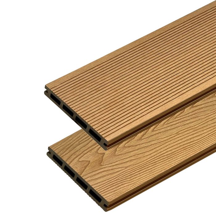Deska Tarasowa Kompozytowa 3D Classic Jasny Brąz – dł. 3 m Deska Tarasowa Kompozytowa 3D Classic Jasny Brąz – dł. 3 m