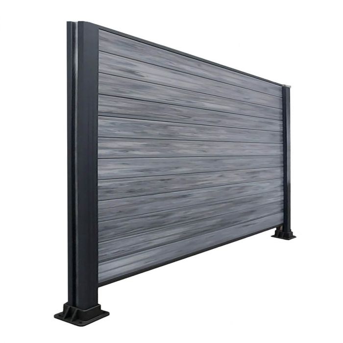 Deska Ogrodzeniowa Standard Antracyt 162 x 20 mm – dł. 1,8 m