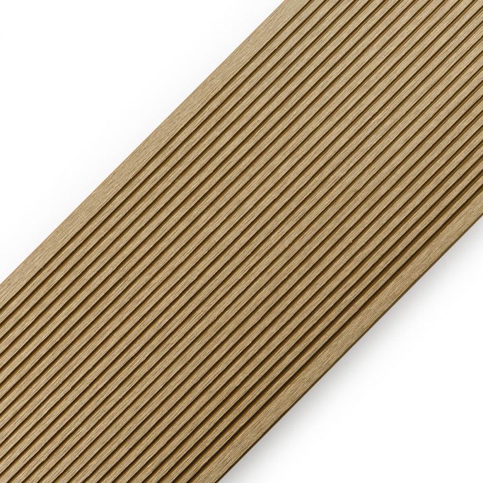 Deska Tarasowa Kompozytowa Standard 15 Miodowy Teak – dł. 4 m Deska Tarasowa Kompozytowa Standard 15 Miodowy Teak – dł. 4 m
