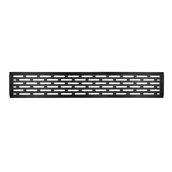 Dekoratívny plotový panel Alfa Antracit 30 x 180 cm