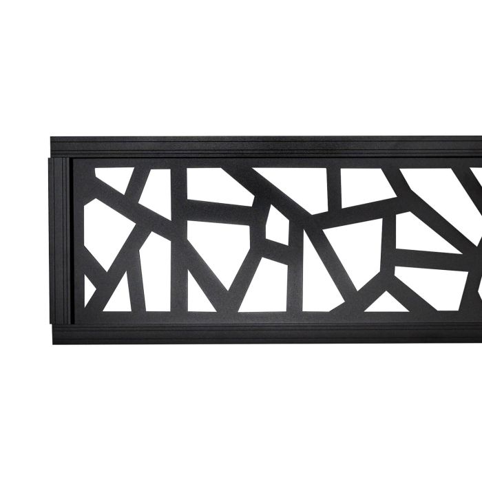 Dekoratívny plotový panel Artis Antracit 30 x 180 cm