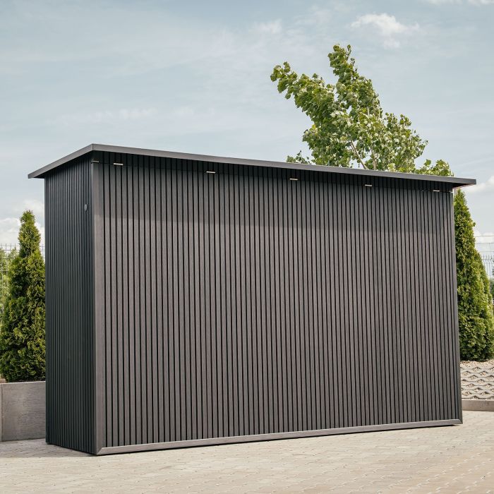 Fasádna Doska Lamelová Premium Silver Gray – 2,9 m