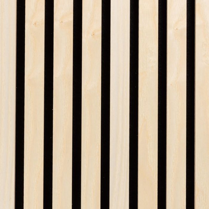 Lamele ścienne akustyczne na filcu Drewno Naturalne Fornir 2 x 32 cm – dł. 2,7 m Lamele ścienne akustyczne na filcu Drewno Naturalne Fornir 2 x 32 cm – dł. 2,7 m