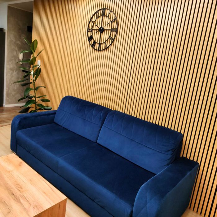 Lamele ścienne akustyczne na filcu Dąb Sonoma 2 x 32 cm – dł. 2,7 m Lamele ścienne akustyczne na filcu Dąb Sonoma 2 x 32 cm – dł. 2,7 m