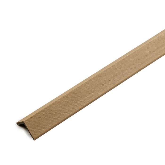Listwa Kompozytowa Kątowa Premium Dąb 50x50 mm do lameli elewacyjnych – dł. 2,9 m