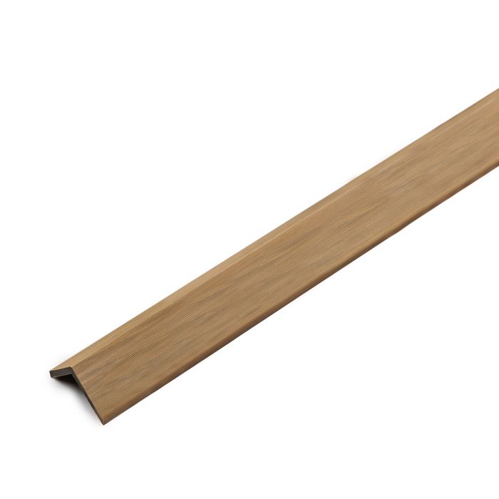 Listwa Kompozytowa Kątowa Premium Dąb Winchester 50x50 mm do lameli elewacyjnych – dł. 2,9 m