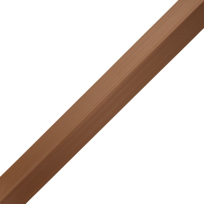 Rohová kompozitná lišta Premium Teak 50x50 mm – 2,9 m