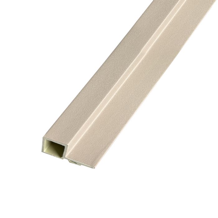 Listwa Lamelowa Zakończeniowa Ecru Brokat 2,4 x 4,3 cm – dł. 2,7 m Listwa Lamelowa Zakończeniowa Ecru Brokat 2,4 x 4,3 cm – dł. 2,7 m