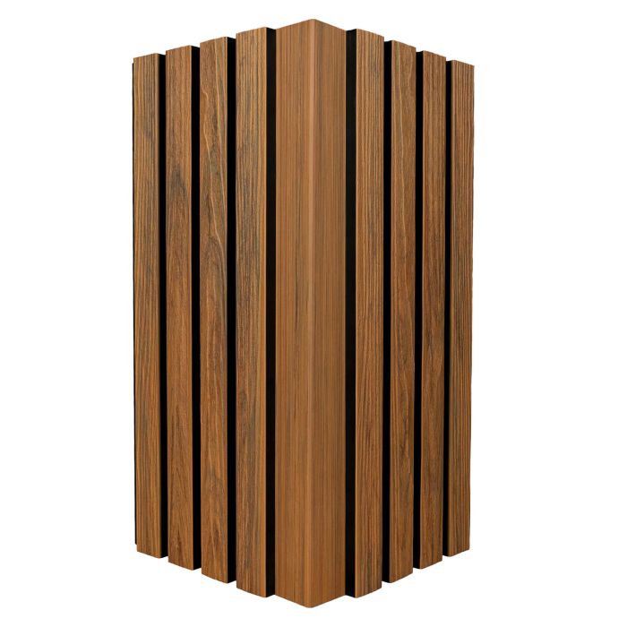 Rohová kompozitná lišta Premium Dub Prírodný 50x50 mm – 2,9 m