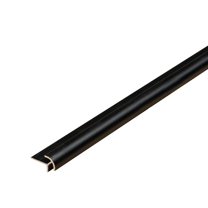 Hliníkový vonkajší rohový profil 3,5 mm pre stenové panely Čierny Mat – 2,9 m