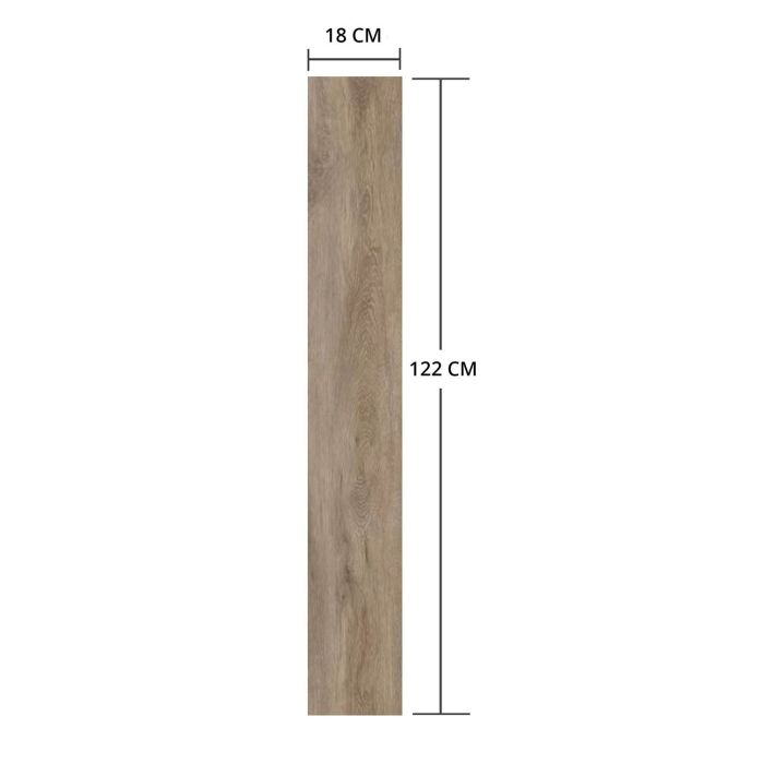 Vinylový podlahový panel SPC Dub Svetlý Mat 18 × 122 cm 4 mm – 1 ks