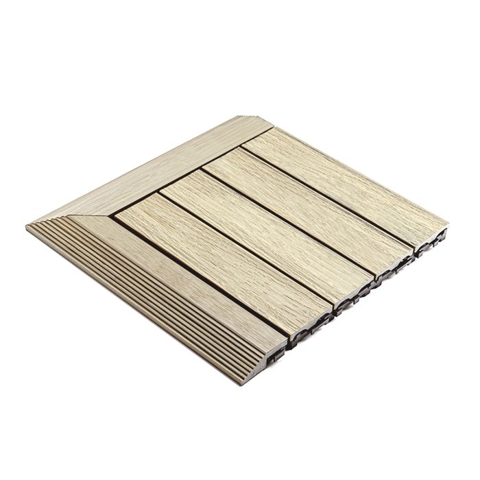 Kompozitná Terasová Dlaždica Premium Ecru 30 x 30 x 2,5 cm