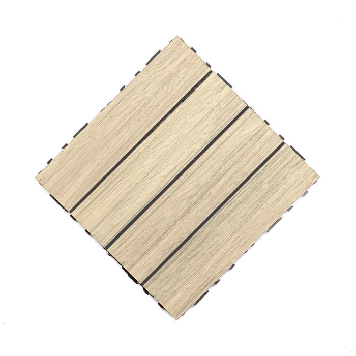 Kompozitná Terasová Dlaždica Premium Ecru 30 x 30 x 2,5 cm