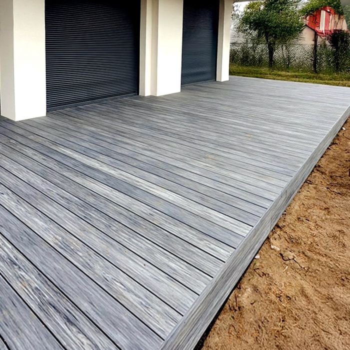Deska Tarasowa Kompozytowa Premium Gray / Antracyt – dł. 3 m Deska Tarasowa Kompozytowa Premium Gray / Antracyt – dł. 3 m