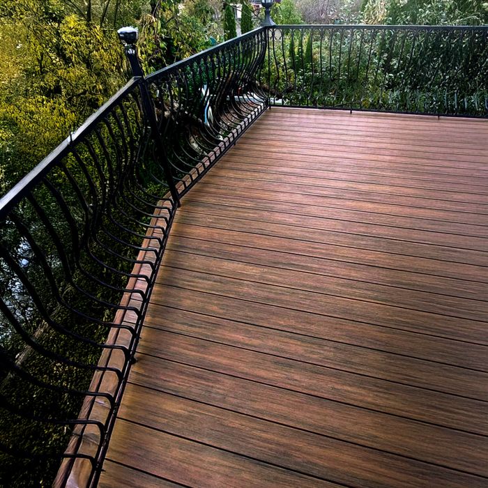 Deska Tarasowa Kompozytowa Premium Teak / Redwood - dł. 3 m Deska Tarasowa Kompozytowa Premium Teak / Redwood - dł. 3 m