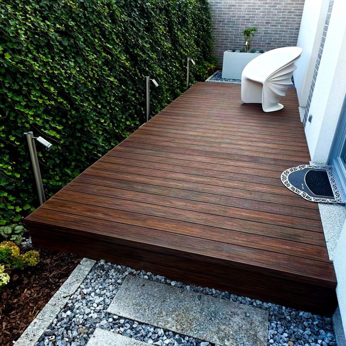 Deska Tarasowa Kompozytowa Premium Teak / Redwood - dł. 3 m Deska Tarasowa Kompozytowa Premium Teak / Redwood - dł. 3 m