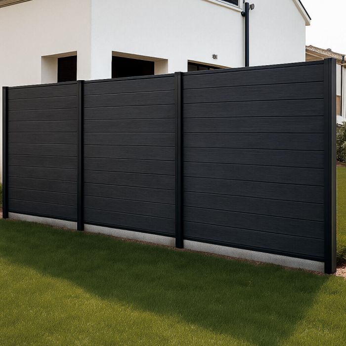 Deska Ogrodzeniowa Premium Antracyt 162 x 20 mm – dł. 1,8 m