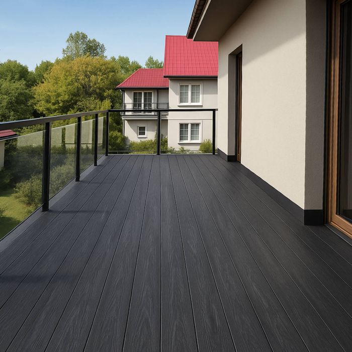 Deska Tarasowa Kompozytowa Solid Premium Antracyt – dł. 4 m Deska Tarasowa Kompozytowa Solid Premium Antracyt – dł. 4 m