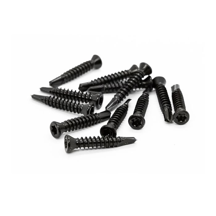 Samorezná nerezová skrutka 4 x 25 mm Čierna – 200 ks