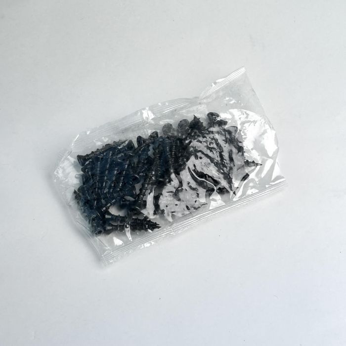 Wkręt 4 x 18,5 mm ze stali nierdzewnej Czarny – 100 szt. Wkręt 4 x 18,5 mm ze stali nierdzewnej Czarny – 100 szt.