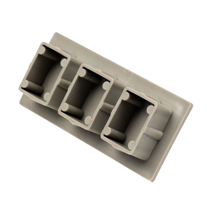 Krytka pre dekoratívne profily Premium Antique 9 x 4 cm