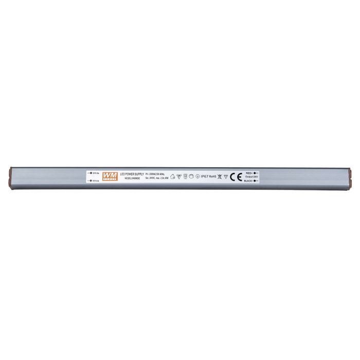 Zdroj pre LED lampy do plotového stĺpika – Super Slim | 24V DC | 60W | IP67 Zdroj pre LED lampy do plotového stĺpika – Super Slim | 24V DC | 60W | IP67