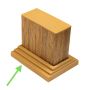 Upevňovací prvok pre dekoratívne profily Premium Dub Winchester 9 x 4 cm
