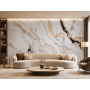 Panel stenový XXL Arabescato Zlatý Lesklý 120 x 280 cm 3 mm – sada 3 ks (ABC)