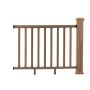 Balustrada kompozytowa Teak 140 x 113 cm (1 słupek)