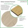 Deska Tarasowa Kompozytowa Premium Gray / Antracyt – dł. 4 m