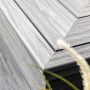 Deska kompozytowa zakończeniowa schodowa Premium Teak – dł. 2,8 m