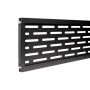 Dekoratívny plotový panel Alfa Antracit 30 x 180 cm