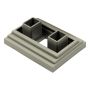 Upevňovací prvok pre dekoratívne profily Premium Antique 9 x 4 cm