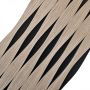 Lamele ścienne akustyczne na filcu V-Line Dąb Craft Fornir 2,1 x 30,5 cm – dł. 2,7 m