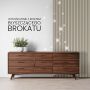 Listwa Lamelowa Zakończeniowa Ecru Brokat 2,4 x 4,3 cm – dł. 2,7 m