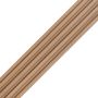 Lamely stenové SPC vysoké Zlatý Dub Mat 1,7 x 14,9 cm – 2,8 m