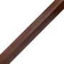 Rohová kompozitná lišta Solid XL Brown 50x50 mm – 3 m