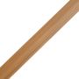 Lišta Lamelová typu F Premium Dub Prírodný / Čierny 36,5 x 49,5 mm – 2,9 m