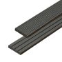 Plochá kompozitná lišta Timber Grafit 50x10 mm - 2,4 m