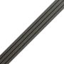Plochá kompozitná lišta Timber Grafit 50x10 mm - 2,4 m