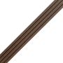 Plochá kompozitná lišta Timber Eben 50x10 mm - 2,4 m