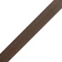 Plochá kompozitná lišta Timber Eben 50x10 mm - 2,4 m