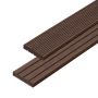Plochá kompozitná lišta Timber Eben 50x10 mm - 2,4 m