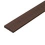 Plochá kompozitná lišta Timber Eben 50x10 mm - 2,4 m