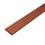 Plochá kompozitná lišta Classic Mahagón 55 x 10 mm – 2,4 m